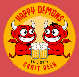 Happy Demons Craft Beer logo Happy Demons Craft Beer logo